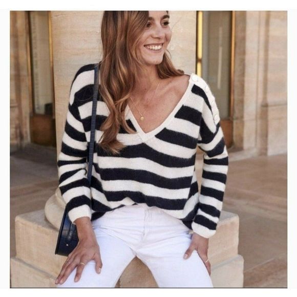 Sezane Sweaters - SEZANE Nelson Sweater